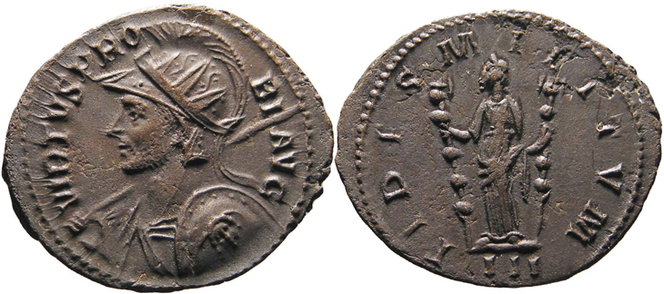 Probus antoninianus RIC 81, Bastien 232