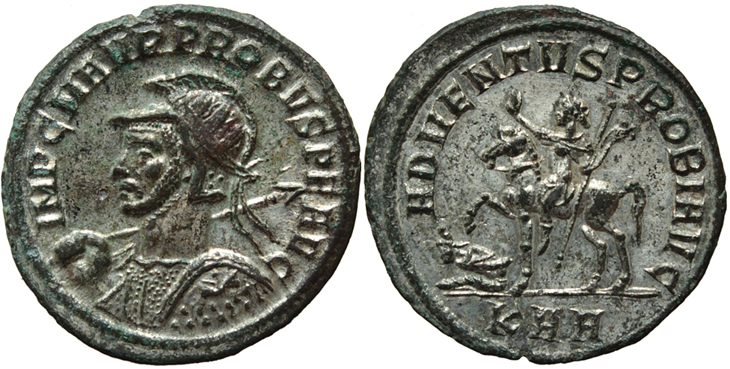 Probus
                  antoninianus RIC 836v