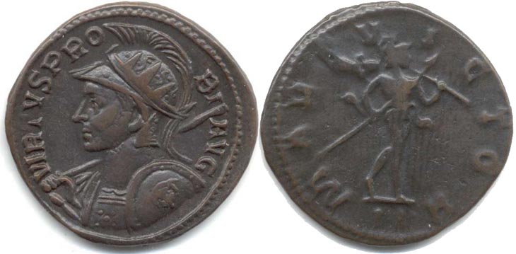 Probus antoninianus RIC 85,
                  Bastien 220.