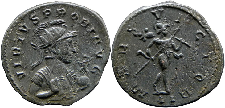 Probus antoninianus RIC 87,
                    Bastien 222