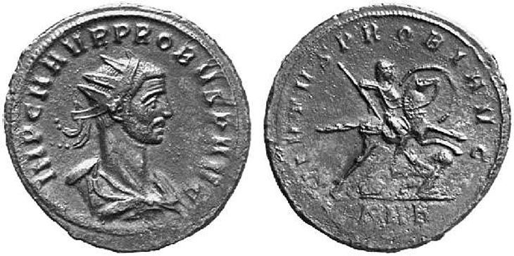 Probus
                  antoninianus RIC 880