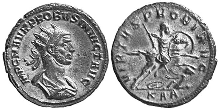 Probus
                  antoninianus RIC 882