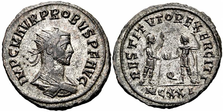 Probus
                antoninianus RIC 909