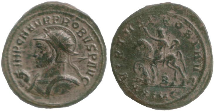 Probus unlisted
                      antoninianus close to RIC 913