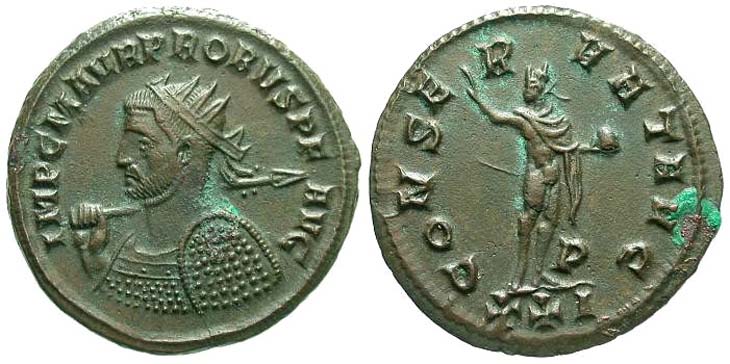 Probus
                  antoninianus RIC 670, Alfldi 27.67